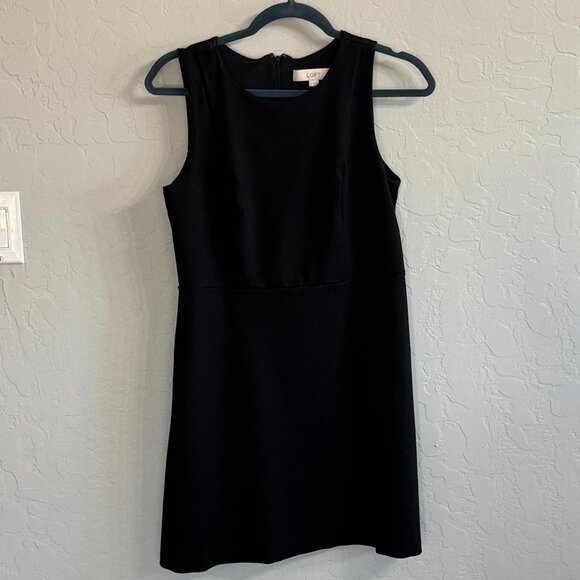 Ann Taylor LOFT Sleeveless Litte Black Dress - Picture 7 of 7
